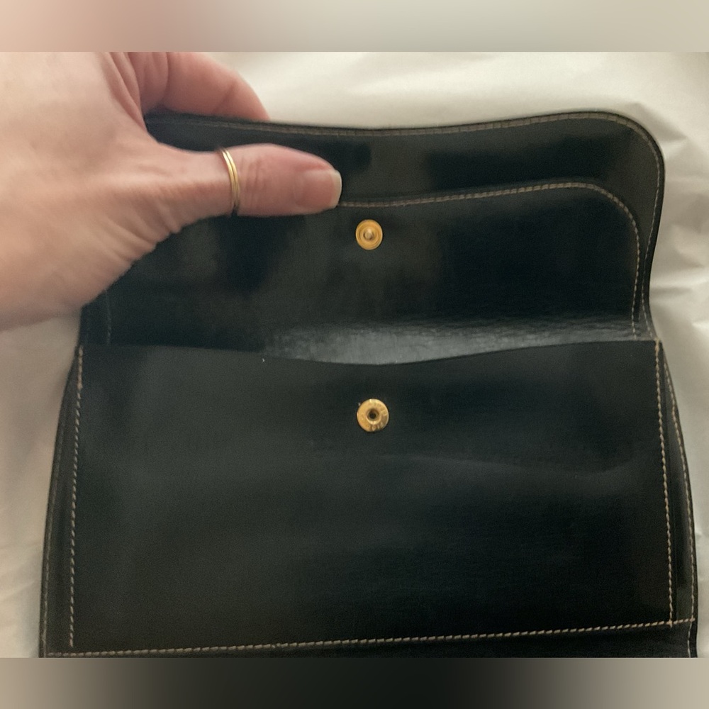 CELINE Vintage Horse Carriage Long Wallet – Archive Era. Made in Italy - Picture 5 of 14